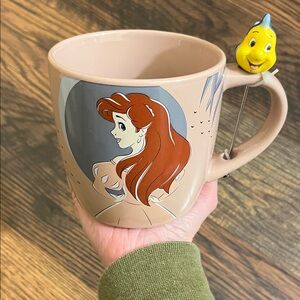 Disney Ariel and Flounder Mug